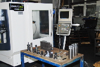 Eine von mehreren CNC-Maschinen im Rolltec GmbH Werk Torun Polen